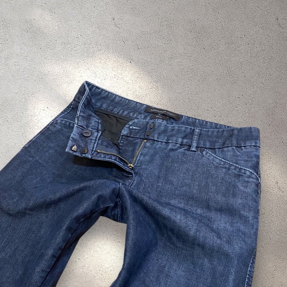 !! SOLD DO NOT BUY !! Express Low Rise Dark Wash Trouser - Picture 5 of 7